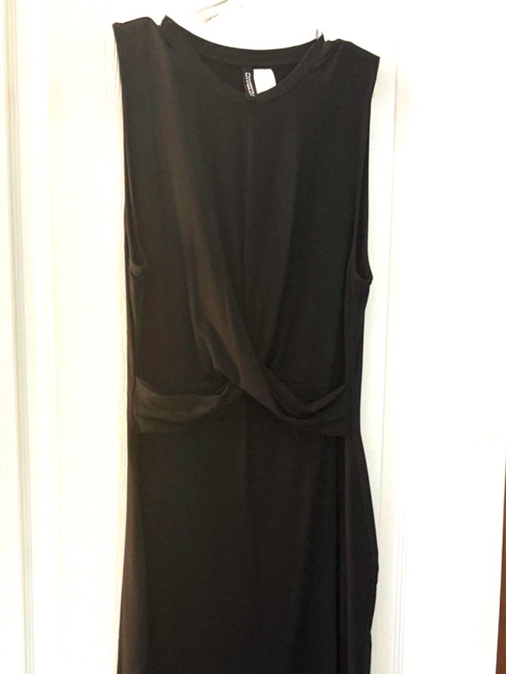 Elegant Women’s Black Sleeveless Mini Dress M - Picture 2 of 11